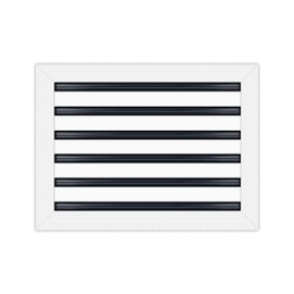 BUILDMART - 16x12 MUD-in Air Vent Cover - Drywall MUD in White Air Vent - MUD Linear Slot Diffuser - Register Grille for Ceiling and Walls - Texas Buildmart