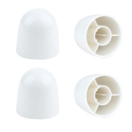 4 Packs Universal Toilet Bolt caps, Toilet Floor Bolt Covers, Toilet Screw Covers