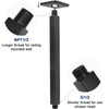 NearMoon Ceiling Mounted Shower Arm With Flange, Universal Connection 1/2