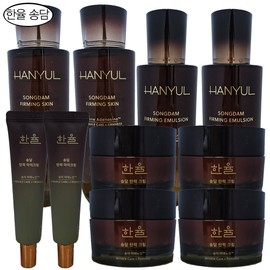 Hanyul Songdam Elasticity Basic Cosmetics Full Set 10 Piece Set/2 Skin Toners + 2 Lotions + 4 Creams + 2 Eye Creams dj / 한율 송담 탄력 기초화장품 풀세트 10종세트/스킨2개+로션2개+크림4개+아이크림 2개 dj