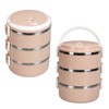 Portable 304 Stainless Steel Bento Lunch Box Thermal Cylinder Lunch