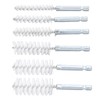 6-Piece Drill Cleaning Brush Set, Rustproof, 4 Inch Twisted Wire
