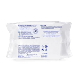 NIVEA Biodegradable Cleansing Wipes Sensitive Skin (25 sheets), Biodegradable Wipes from 100% Plant Fibres, Sensitive Make-Up Wipes, Face Wipes Makeup Remover