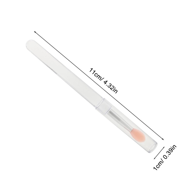 MERRYHAPY Reusable Eyeshadow Lip Brush Set Precision Lipstick Applicator for