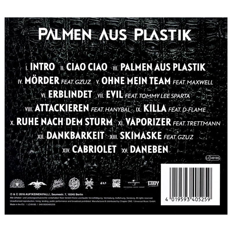 Palmen aus Plastik