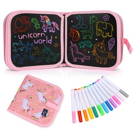 3 4 5 6 7 Year Olds Boy Girl Gifts Toddlers Drawing Pad Kids Drawing Tablet Toys for 3-7 Year Olds Boys Girls Drawing Board Book Writing Tablet Age 3 4 5 Arts and Crafts for Kids Learning Resources