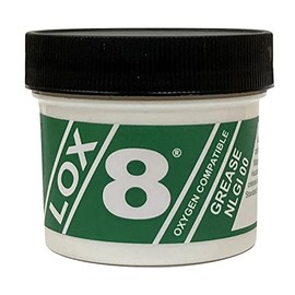 Fluoramics 9712152LOX-8 Grease 100 Gram Jar