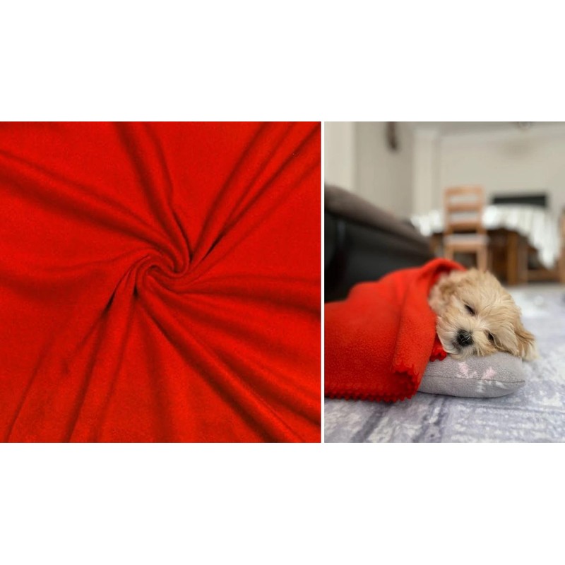 STOFFBOOK B575 Anti-Pilling Fleece Fabric Soft and Comfortably Warm Fabric