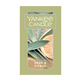 Yankee Candle CAR VENT CLIP HW SAGE & CITRUS, Smart Scent