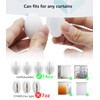 4 Packs Shower Curtain Weights, Magnetic Silicone Wrapped Heavy Duty