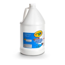 Crayola 542128053 Washable Paint, White, 1 gal