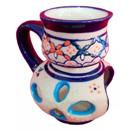 Talavera Poblana De Puebla Jesús Es El Señor Difusor De Aromas Artesanal De Cerámica Fina M2 Aromaterapia