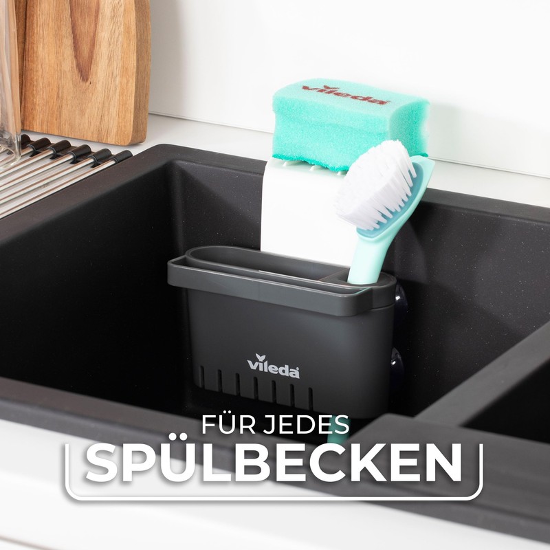 vileda Sponge Holder Sink – No Drilling – Sponge Holder