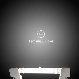 Dimmable 118MM R7S COB LED Bulbs, 20W J Type 118MM Double Ended LED Lights 120V T3 R7S Base 150W Equivalent Floodlight Replacement for Garage Lighting Floor Lamps (Cool White, 2 Pack)