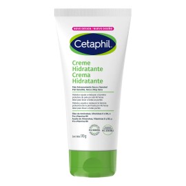 CETAPHIL Crema Hidratante 170g hidratación intensa y duradera hasta por 48 horas desde la 1era aplicaciòn Recomendada por Dermatólogos para Piel Sensible.
