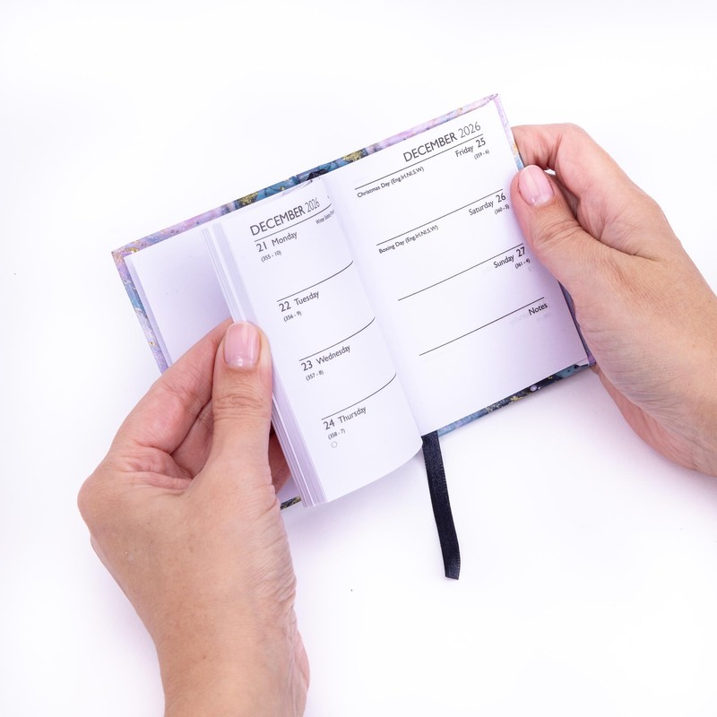 evelay 2026 Diary Week to View Pocket Size Full Year