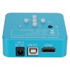 Microscope Camera 60FPS USB 34 Million PX 10‑130X Magnification with