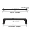 KNOKLOCK 10 Pack 5 Inch(128mm) Kitchen Cabinet Handles Oil Rubbed