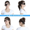 FCAROLYN 3D Eye Patch for Adult and Kid Adjustable Eye
