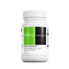 DAVINCI Laboratories - Digenzyme - A Dietary Supplement to Support Digestive Tract Health - Gluten-Free, Soy-Free - 90 Vegetarian Capsules