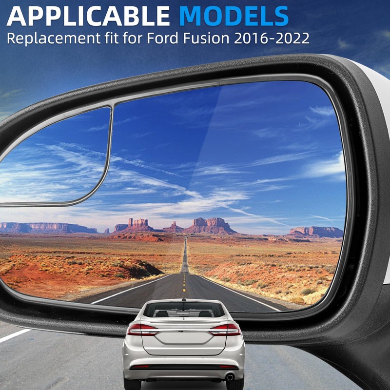 LOIYLLEN Left Driver Side Rear View Mirror Replacement for Ford