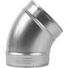 ECOPRO VENT 6" Inch 45˚ Degree Galvanized Steel Duct Elbow