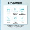 日傘 晴雨兼用 rcp 折りたたみ傘 軽量【重量:229.g】【 高遮熱 放射冷却素材 Radi-Cool 生地使用 】