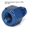 Metal 4AN Inline Oil Inlet Restrictor Straight Fitting 4AN Male