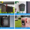 Professional Mailbox Flag Replacement Flag Durable Galvanized Steel Kit Easy