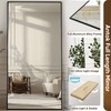 Antok Full Length Mirror, 76"x34" Floor Mirror with Stand, Hanging