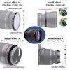 67mm Lens to 52mm Camera Lens Adapter,67mm-52mm Filter Step-Down Ring,Compatible