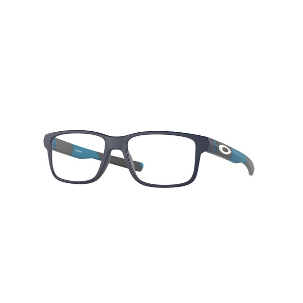 Oakley Youth OY8007 Field Day Square Prescription Eyewear Frames, Universe Blue/Demo Lens, 48 mm
