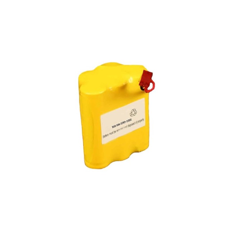 BatteryGuy 6V 900mAh Nickel Cadmium Battery - BGN800-5FWP-21REC (Rechargeable)