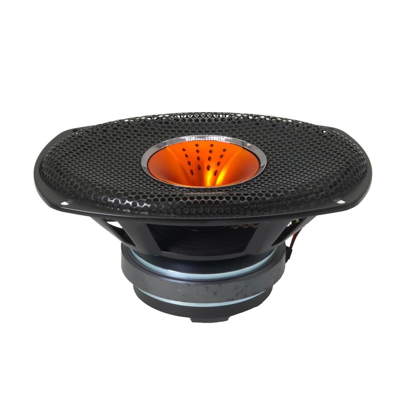 Warzone WZ69Si 6x9-Inch Mid-Range + Driver Speaker, 1200W Max, 4