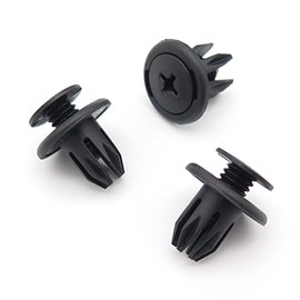 VVO Fasteners- Black Plastic Rear Wheel Arch Lining & Mudguard Clips for Mini Mini, (Pack of 10)