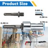 Earth Auger Drill Adapter 1/2" SDS Plus for Corded Cordless