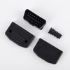 2Pcs 16 Pin OBD2 Male Connector Plug with Screws, Automobile