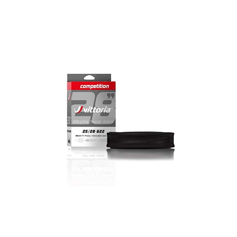 Vittoria Competition Butyl Tubes 700x30/38c (30/40-622) 48mm (FV/RVC [2-Piece Valve])