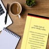 Legal Pads 8.5 x 14 Lined Paper Yellow Legal Pads,