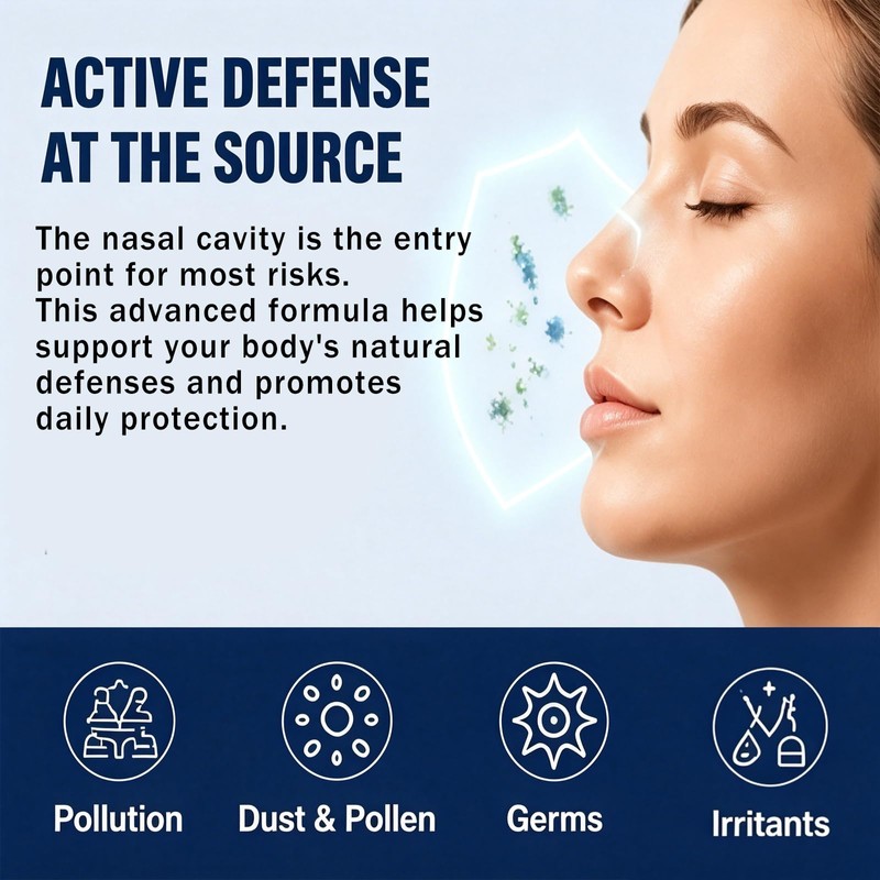 Nasal Spray, Cleanses & Refreshes Your Nasal Passages, Iodine &