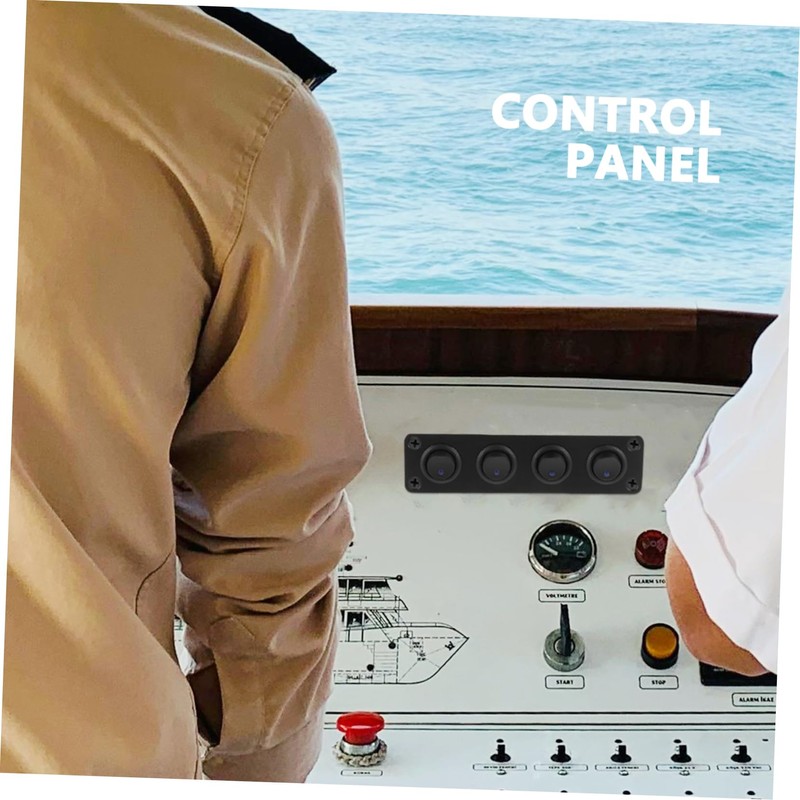 FUNOMOCYA Gangs Rocker Switch Panel Cat Panel for Boat Automotive