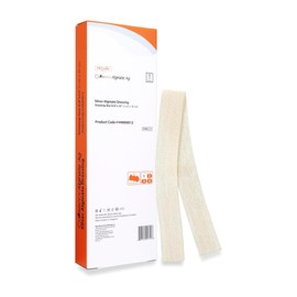 MedVance Silver Calcium Alginate Ag Sterile Highly Absorbent Dressing, (0.8" x 12") 5 dressings/Box,Pack of 5