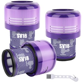 Attemart SV18 Filter Replacement Compatible with D.yson Digital Slim and SV18 Spare Cordless Vacuum, Part No. 970612-01, 3 Pack Digital Slim SV18 filter for D.yson