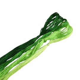 4 Skeins Mulberry Silk Floss Embroidery Thread Floss-Cross Stitch Threads China Silk Woven Jewelry Threads DIY Sewing Kits (01)