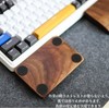CrweanWcee Wrist Rest, Palmrest, Separate Type, Wooden, Natural Wood, Left