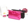Black Pink Dot Simple Multi-purpose Pouch / 블랙 핑크 도트 심플 파우치 다용도