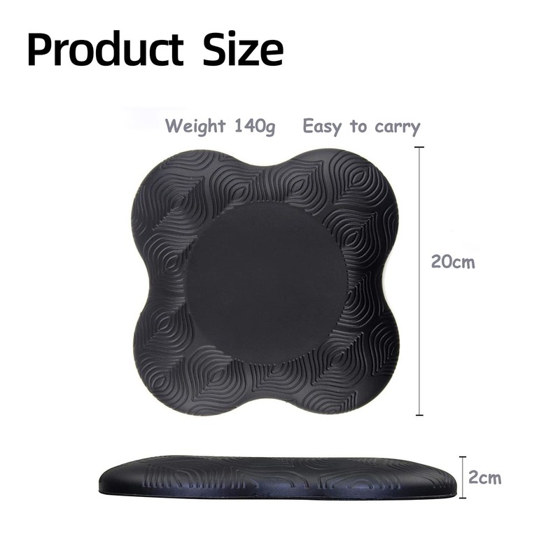 Zealtop Yoga Knee Pad Cushion Extra Thick for Knees Elbows