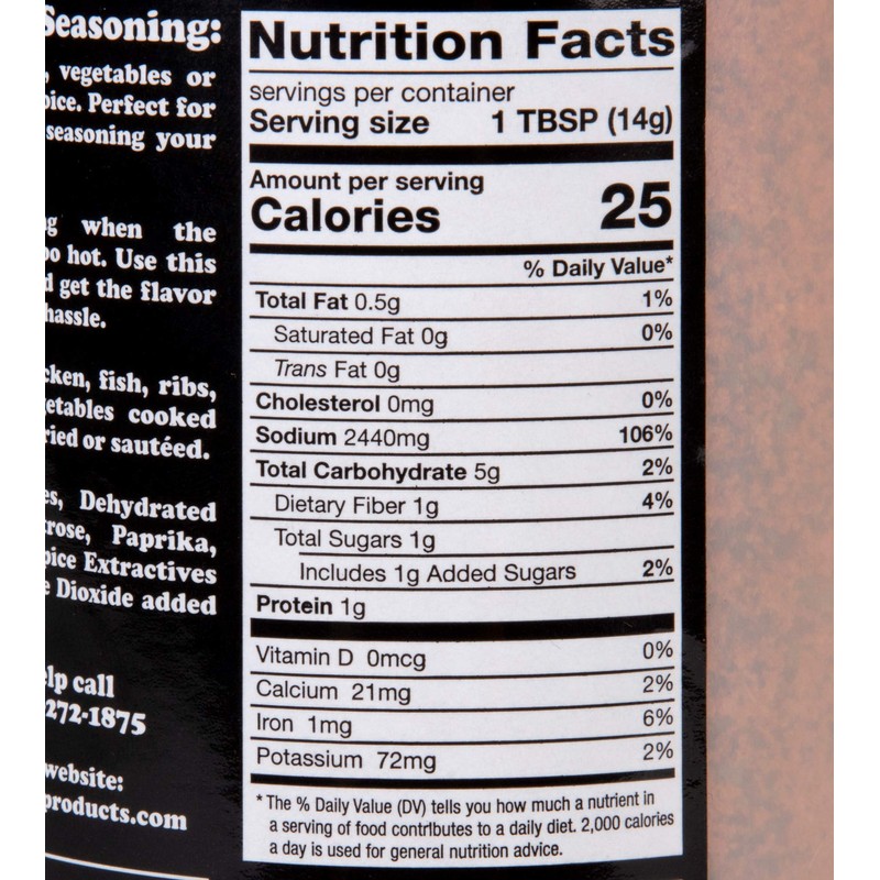 Texas Size John Henry's Texas Brisket Rub Seasoning - 27