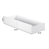 AFI, Queen Foot Drawer, White
