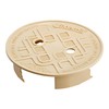 Underhill Sprinkler Valve Round Box Lid, VersaLid 10 Inch Universal